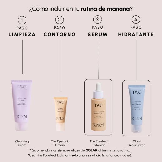 Two Poles Pores & Smooth Duo The Porefect Exfoliant + Cloud Moisturizer