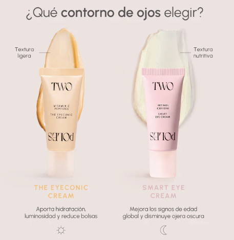 Two Poles Total Eye Care: Creme Eyeconic + Creme Inteligente para Olhos