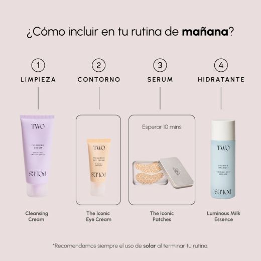 Two Poles The Iconic Eye Duo Coffret Contour des Yeux 15 ml + Patchs Réutilisables