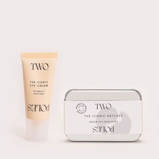 Two Poles The Iconic Eye Duo Coffret Contour des Yeux 15 ml + Patchs Réutilisables
