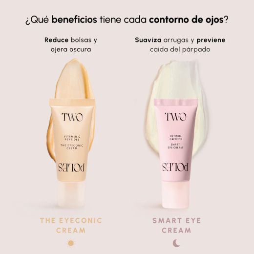 Two Poles Total Eye Care: Creme Eyeconic + Creme Inteligente para Olhos