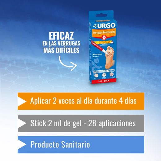 Urgo Resistant Warts Stick 2 ml