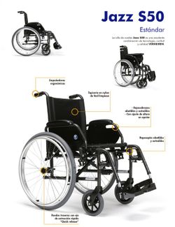 Vermeiren Wheelchair JAZZ S50