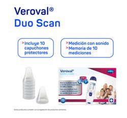 Veroval 2 in 1 Infrared Ear and Forehead Thermometer
