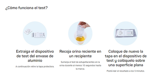 Test urinaire Veroval Autotest : résultats rapides en 5 minutes (dépistage de drogues).