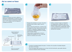 Test urinaire Veroval Autotest : résultats rapides en 5 minutes (dépistage de drogues).