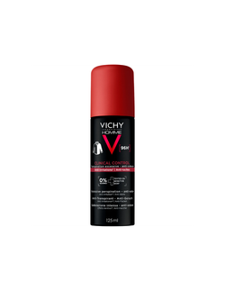 Vichy Homme 96H Clinical Control Transpiración Excesiva Anti-Olor Spray 125 ml