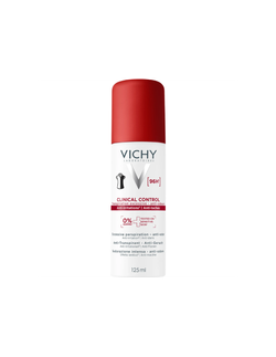 Vichy 96H Clinical Control Transpiración Excesiva Anti-Olor Spray 125 ml