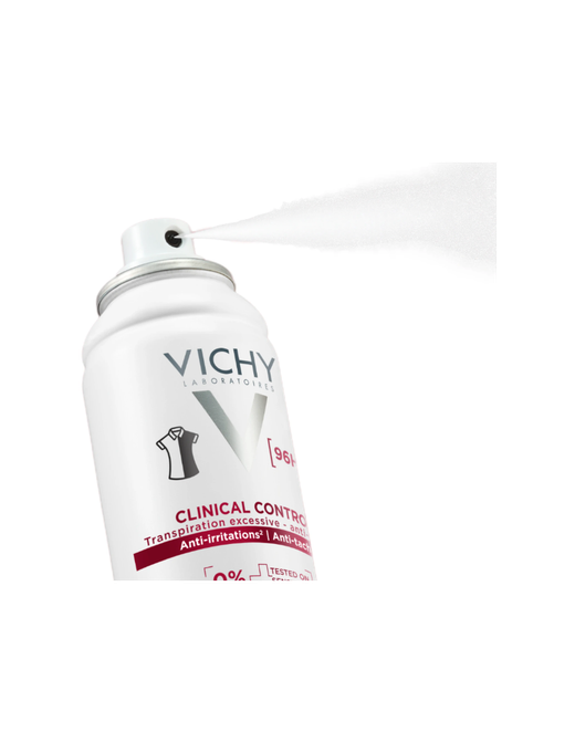 Vichy 96H Clinical Control Transpiración Excesiva Anti-Olor Spray 125 ml