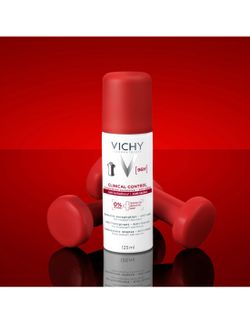 Vichy 96H Clinical Control Transpiración Excesiva Anti-Olor Spray 125 ml