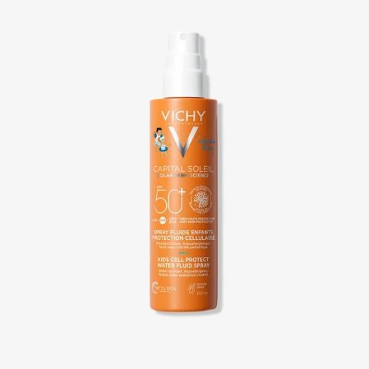 Vichy Capital Soleil Cell Protect Spray Fluido Invisible Niños SPF50+ 200ml