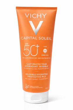 Vichy Capital Soleil Leche Protectora Solar Hidratante Invisible SPF50+ 300 ml