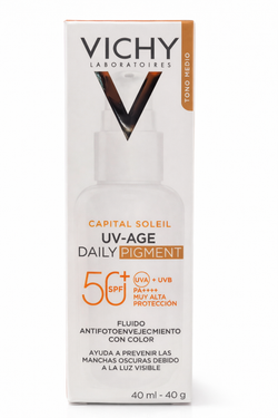 Vichy Capital Soleil UV-Age Daily Pigment Con Color SPF50 40 ml