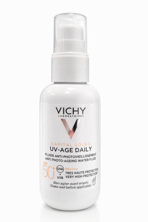 Vichy Capital Soleil Fluido Diário UV-Age FPS 50 40 ml