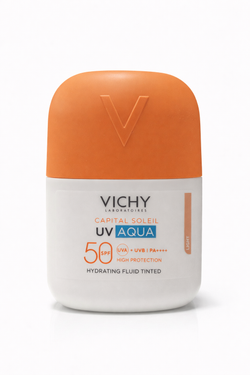 Fluido hidratante Vichy Capital Soleil UV-Aqua com cor FPS 50 50 ml