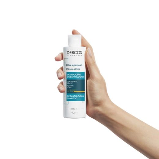 Vichy DERCOS Ultra-Calming Shampoo for Reactive Scalp and Dry Hair 200 ml