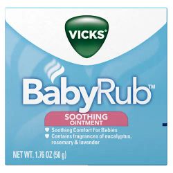 Pomada calmante Vicks BabyRub 50g