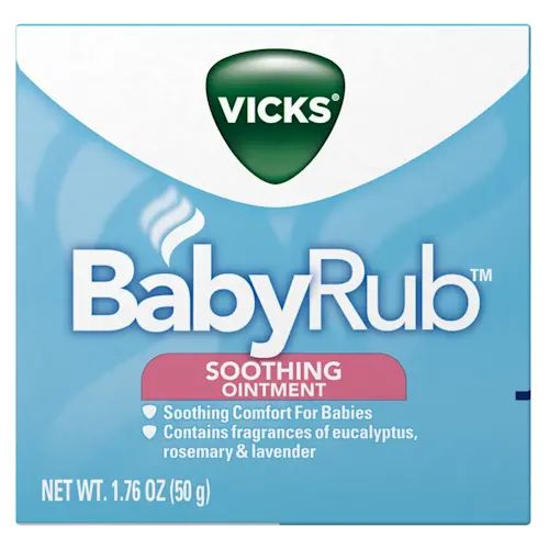 Pomada calmante Vicks BabyRub 50g