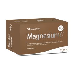 Vitae Pack Magnesium 6 Pack Ahorro 120 Comprimidos