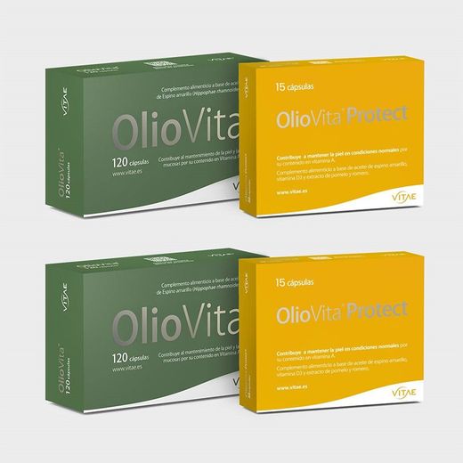Vitae Pack OlioVita 2 x 120 Capsulas