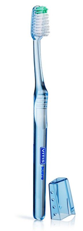 Escova de dentes macia para adultos Vitis
