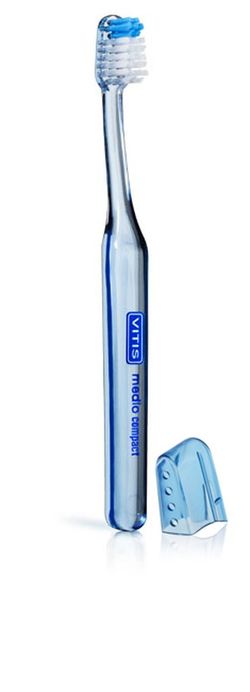 Vitis Medium Compact Adult Travel Brush