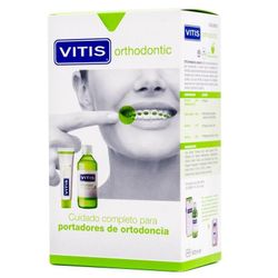 Vitis Orthodontic Pack Dentifrice + Bain de Bouche