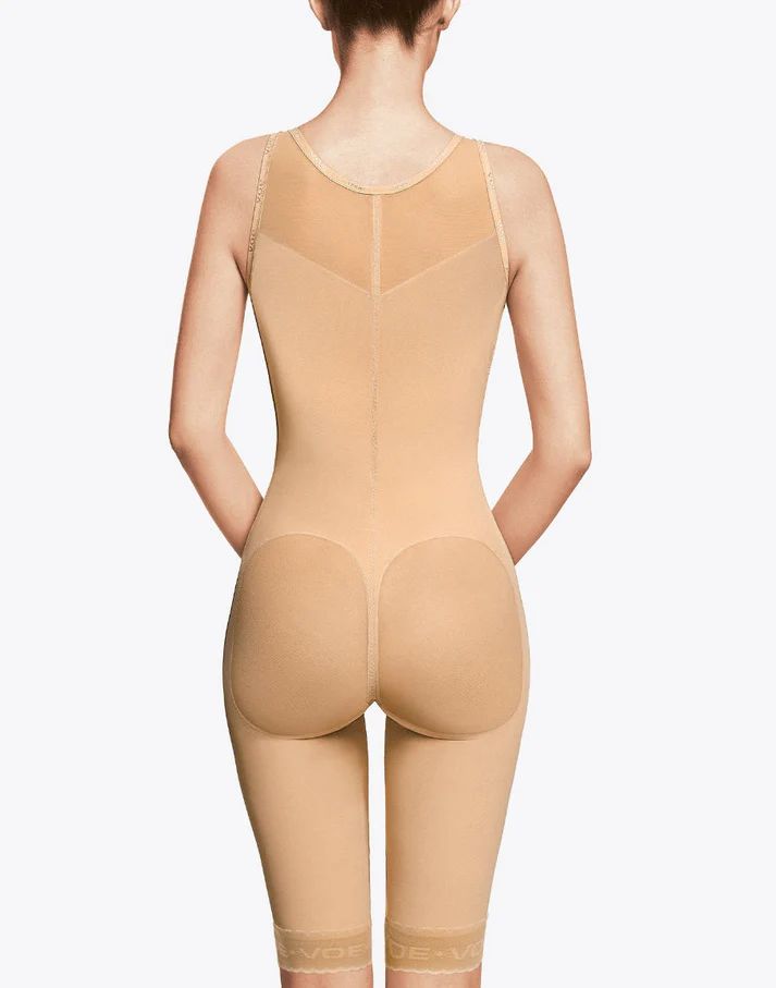 VOE Faja Transferencia de Grasa con Espalda Encima de Rodilla SKU 3104E Beige / L