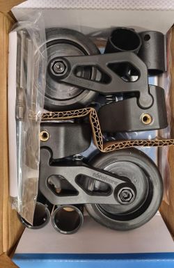 TotalCare Walk&Roll Kit de Ruedas de Frenado para Andadores