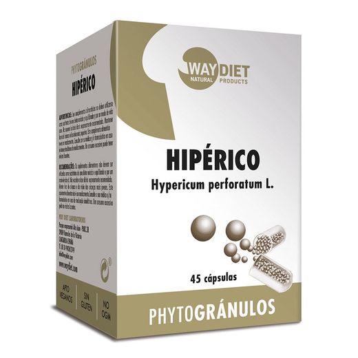WayDiet Hipérico Phytogranulos 45 Capsulas