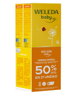 Weleda Calendula Diaper Cream Duo Pack 2 x 75 ml