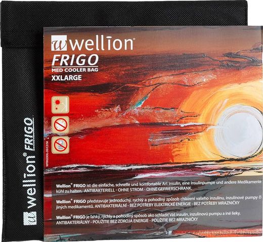 Bolsa de resfriamento de insulina Wellion Frigo XXL