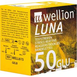Wellion Luna Glucose (2x25) 50 tiras reativas