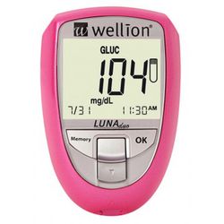 PACK Wellion Luna Meter + Wellion Luna Cholestérol 5 Bandelettes Test