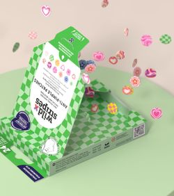 Patchs anti-boutons Wild Stripes 24 patchs