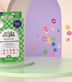 Patchs anti-boutons Wild Stripes 24 patchs