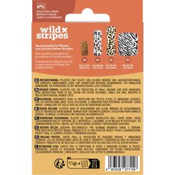 Wild Stripes Apósitos de Plastico Impermeables Animal Print 20 Unidades