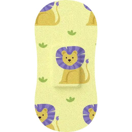 Band-Aids plásticos à prova d'água Wild Stripes Fantasy 20 unidades