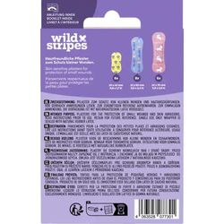 Band-Aids plásticos à prova d'água Wild Stripes Fantasy 20 unidades