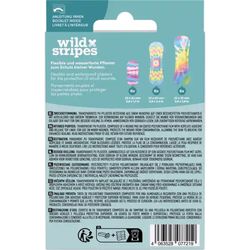 Wild Stripes Apósitos de Plastico Impermeables Fashion 20 Unidades