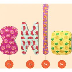 Pansements alimentaires en plastique imperméables Wild Stripes 20 unités