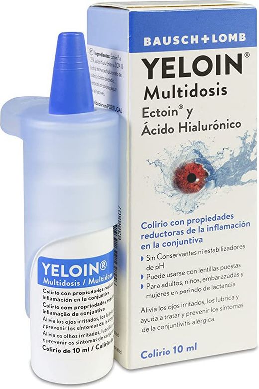 Yeloin Colirio con Ectoin 30 x 0,5 ml