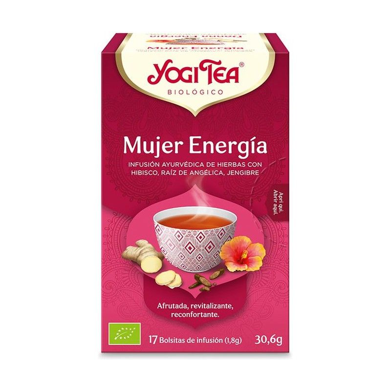 Yogi Tea Mujer Energia 17 Bolsitas