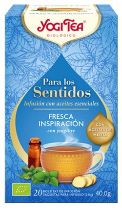 Yogi Tea Sentidos Fresca Inspiración 20 Bolsitas