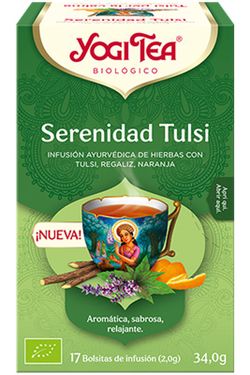 Yogi Tea Serenidad Tulsi 17 Bolsitas