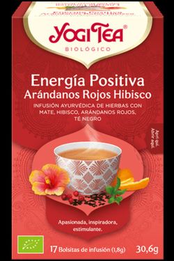 Yogi Tea Energia Positiva Arandanos 17 Bolsitas