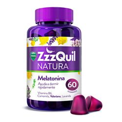 ZzzQuil Natura Gomas de frutas silvestres 60 + 30