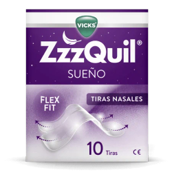 ZzzQuil Tiras Nasales para Respirar Mejor Tiras Nasales
